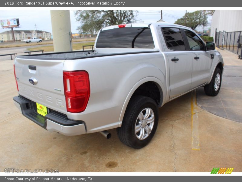 Ingot Silver Metallic / Ebony 2019 Ford Ranger XLT SuperCrew 4x4