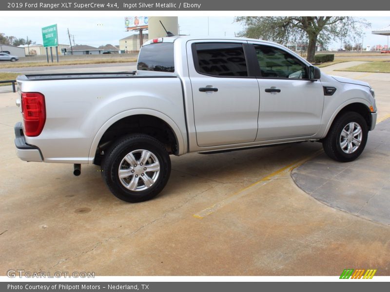 Ingot Silver Metallic / Ebony 2019 Ford Ranger XLT SuperCrew 4x4