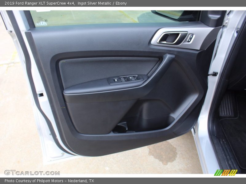 Ingot Silver Metallic / Ebony 2019 Ford Ranger XLT SuperCrew 4x4