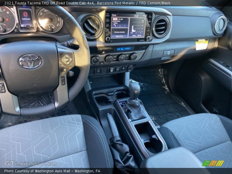 Barcelona Red Metallic / TRD Cement/Black 2021 Toyota Tacoma TRD Off Road Double Cab 4x4