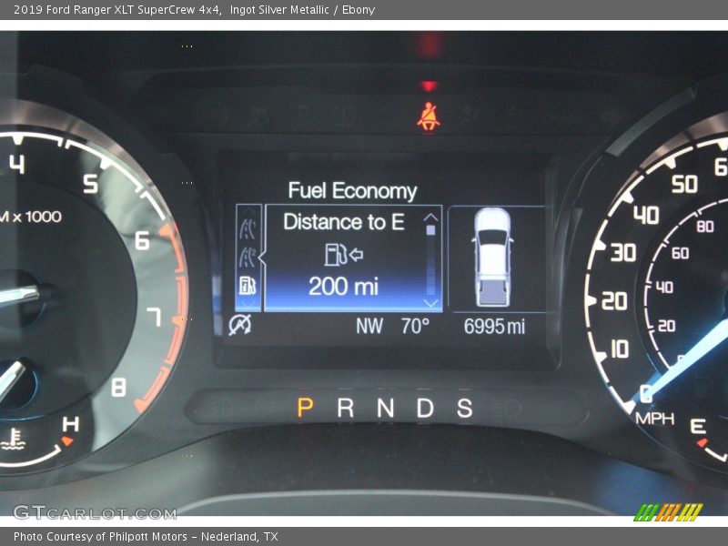 Ingot Silver Metallic / Ebony 2019 Ford Ranger XLT SuperCrew 4x4