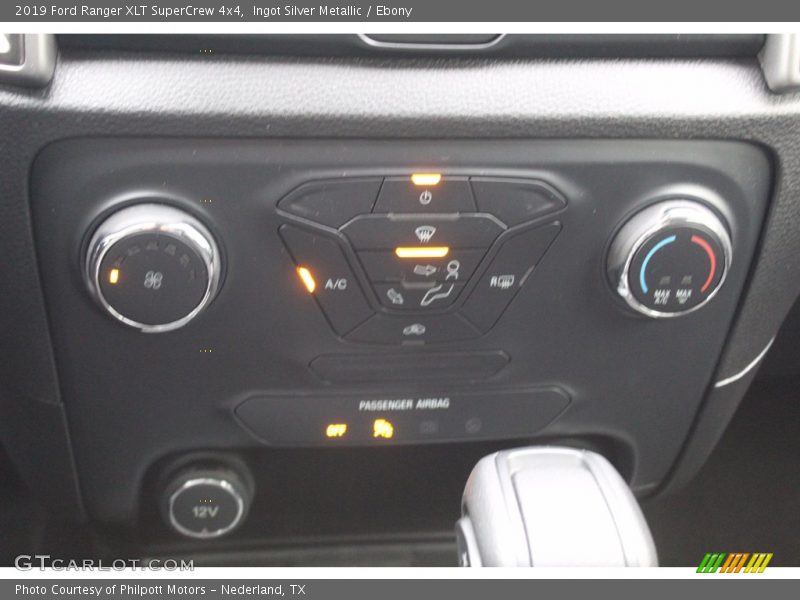 Ingot Silver Metallic / Ebony 2019 Ford Ranger XLT SuperCrew 4x4