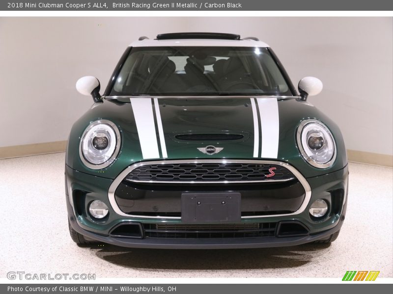 British Racing Green II Metallic / Carbon Black 2018 Mini Clubman Cooper S ALL4