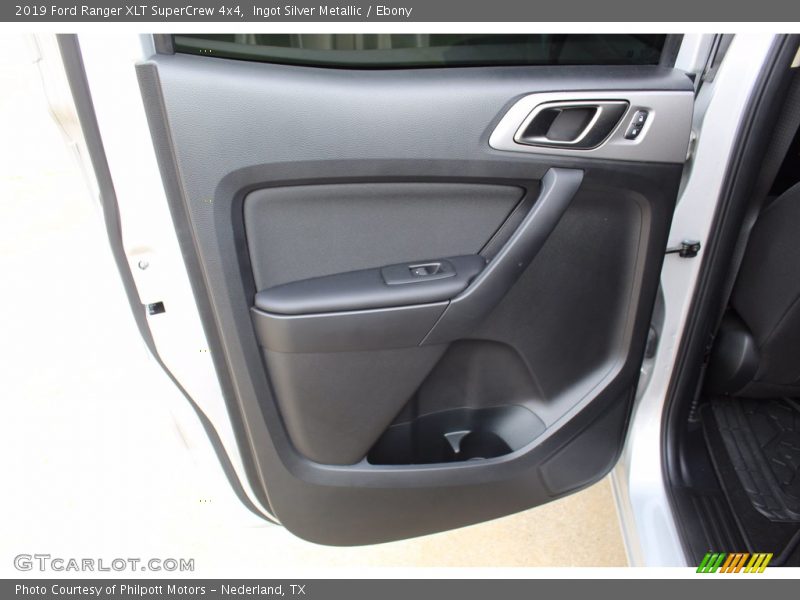 Ingot Silver Metallic / Ebony 2019 Ford Ranger XLT SuperCrew 4x4