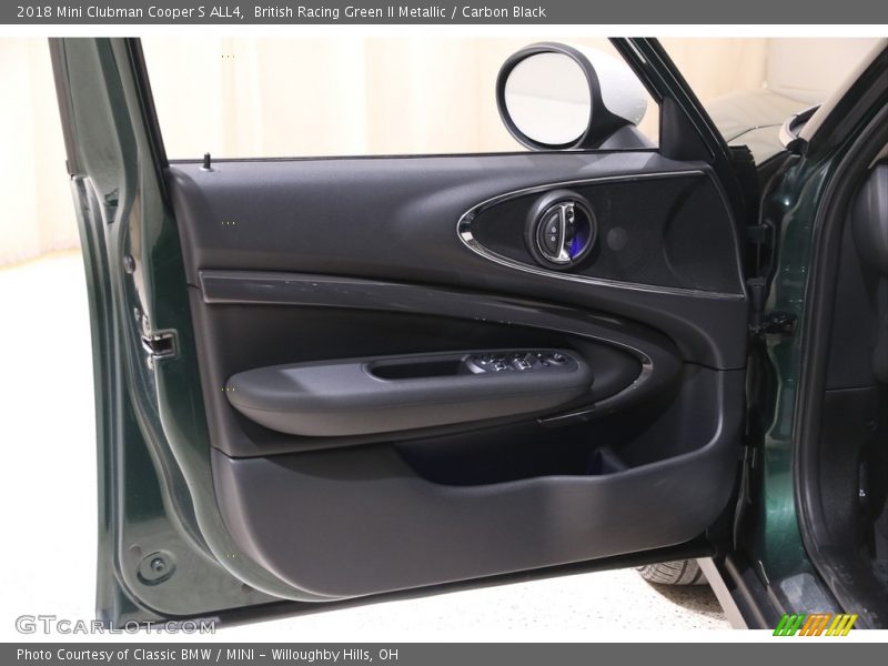 British Racing Green II Metallic / Carbon Black 2018 Mini Clubman Cooper S ALL4