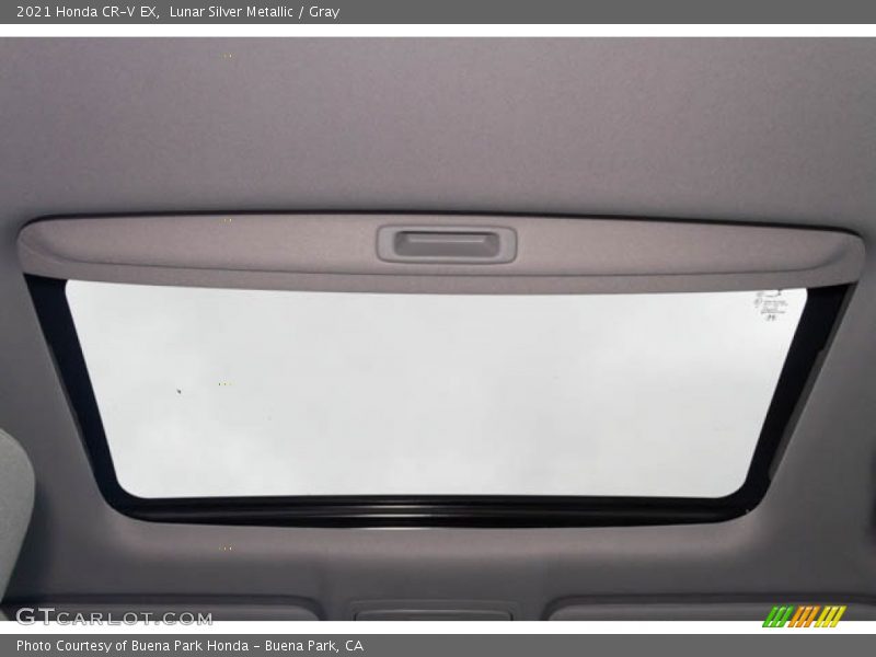 Lunar Silver Metallic / Gray 2021 Honda CR-V EX