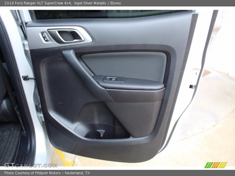 Ingot Silver Metallic / Ebony 2019 Ford Ranger XLT SuperCrew 4x4