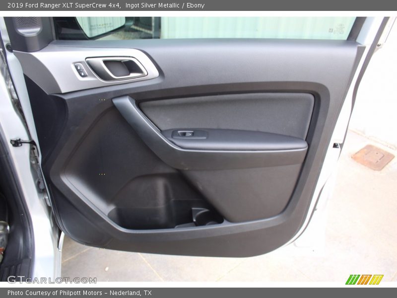 Ingot Silver Metallic / Ebony 2019 Ford Ranger XLT SuperCrew 4x4