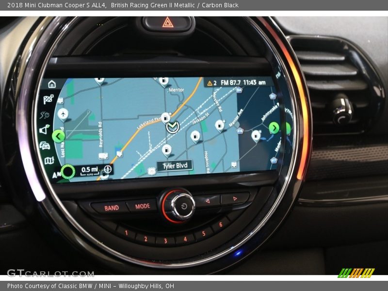 British Racing Green II Metallic / Carbon Black 2018 Mini Clubman Cooper S ALL4