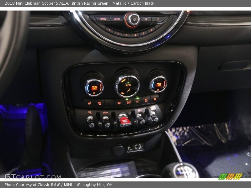 British Racing Green II Metallic / Carbon Black 2018 Mini Clubman Cooper S ALL4
