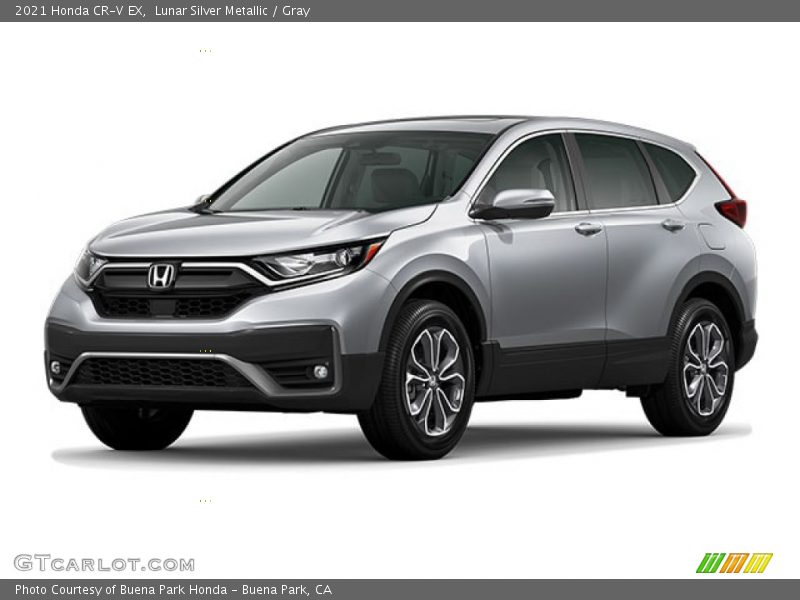 Lunar Silver Metallic / Gray 2021 Honda CR-V EX