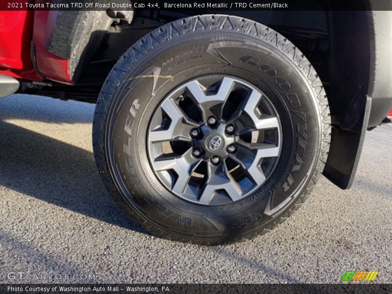 Barcelona Red Metallic / TRD Cement/Black 2021 Toyota Tacoma TRD Off Road Double Cab 4x4