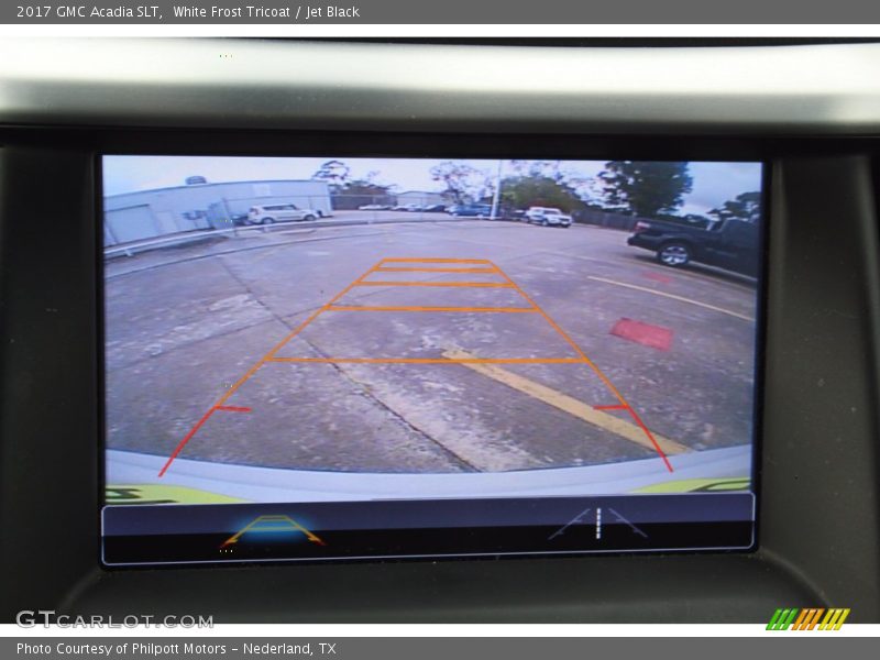 White Frost Tricoat / Jet Black 2017 GMC Acadia SLT