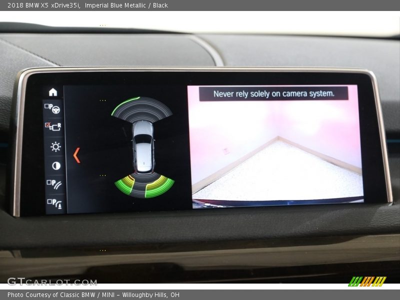 Imperial Blue Metallic / Black 2018 BMW X5 xDrive35i