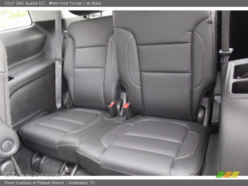 White Frost Tricoat / Jet Black 2017 GMC Acadia SLT