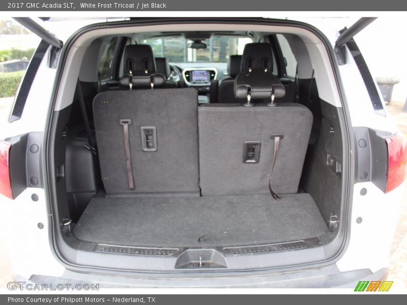 White Frost Tricoat / Jet Black 2017 GMC Acadia SLT