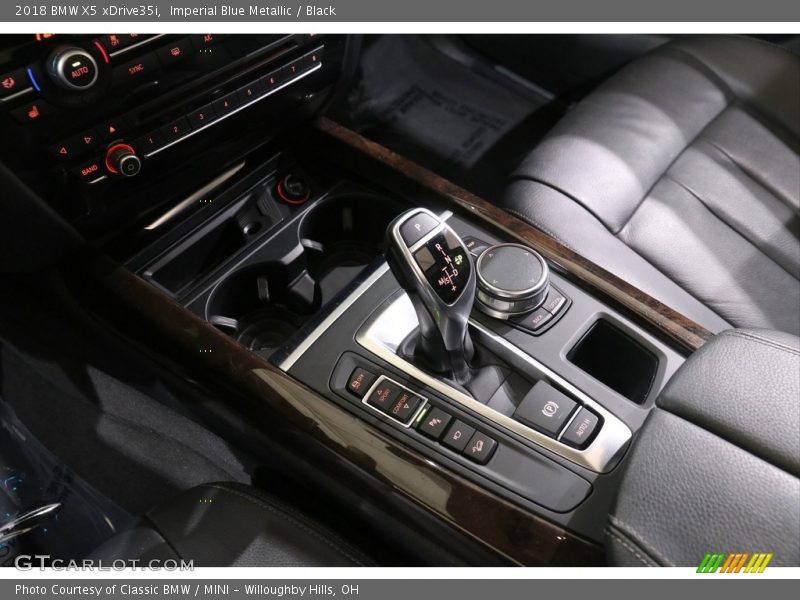 Imperial Blue Metallic / Black 2018 BMW X5 xDrive35i