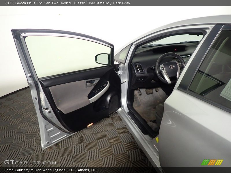 Classic Silver Metallic / Dark Gray 2012 Toyota Prius 3rd Gen Two Hybrid