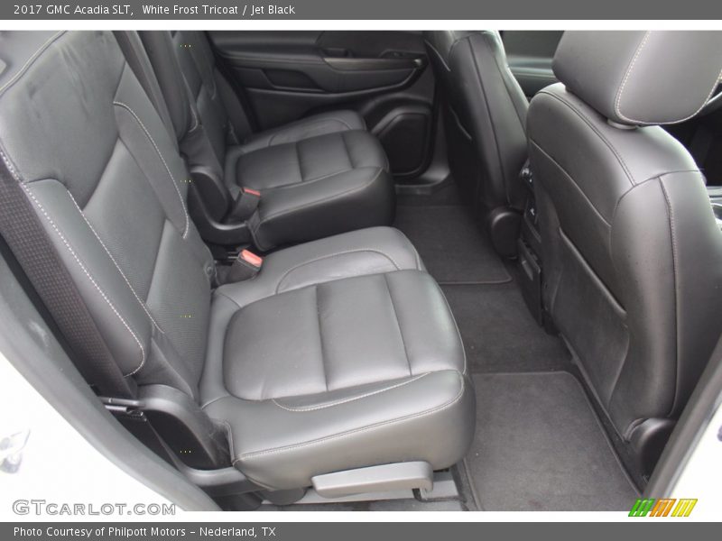 White Frost Tricoat / Jet Black 2017 GMC Acadia SLT