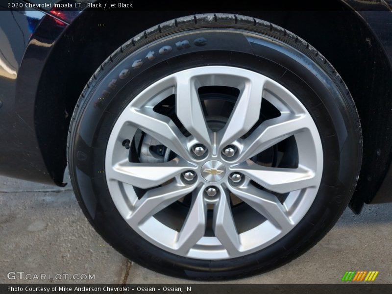 Black / Jet Black 2020 Chevrolet Impala LT