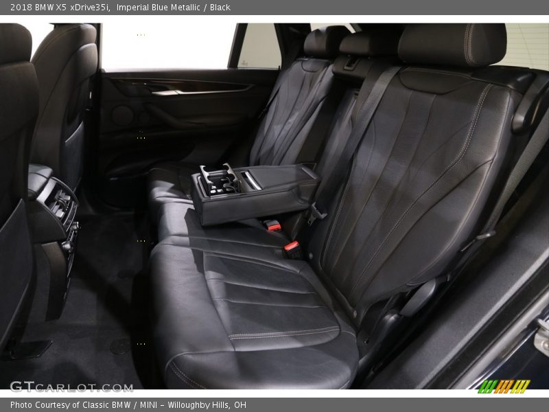 Imperial Blue Metallic / Black 2018 BMW X5 xDrive35i