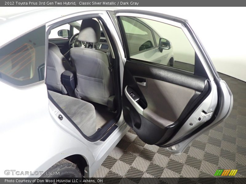 Classic Silver Metallic / Dark Gray 2012 Toyota Prius 3rd Gen Two Hybrid