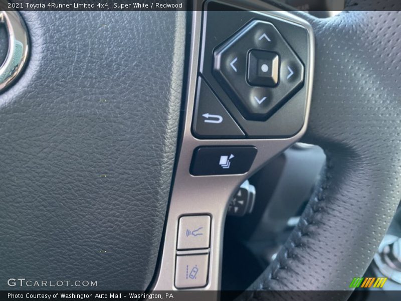 Super White / Redwood 2021 Toyota 4Runner Limited 4x4