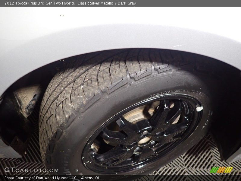 Classic Silver Metallic / Dark Gray 2012 Toyota Prius 3rd Gen Two Hybrid
