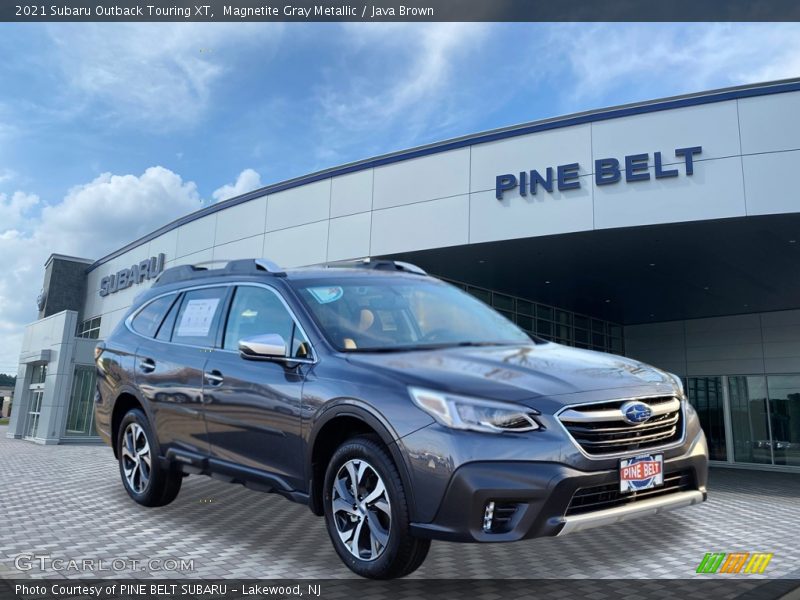 Magnetite Gray Metallic / Java Brown 2021 Subaru Outback Touring XT