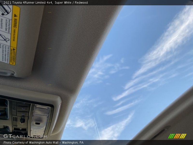 Super White / Redwood 2021 Toyota 4Runner Limited 4x4