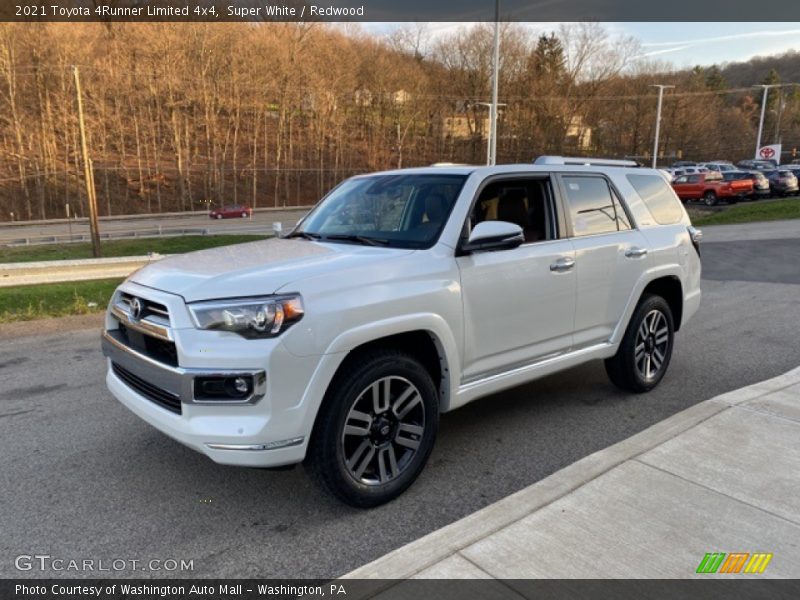 Super White / Redwood 2021 Toyota 4Runner Limited 4x4