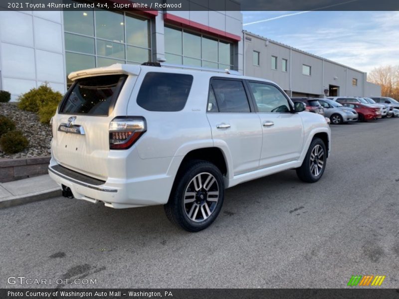 Super White / Redwood 2021 Toyota 4Runner Limited 4x4