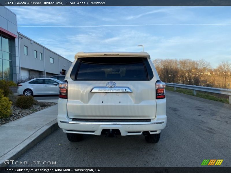 Super White / Redwood 2021 Toyota 4Runner Limited 4x4
