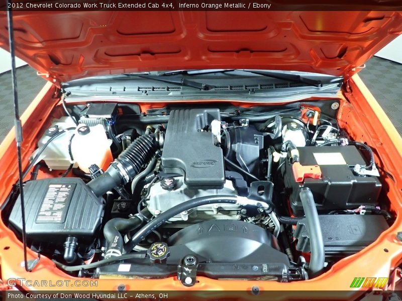  2012 Colorado Work Truck Extended Cab 4x4 Engine - 2.9 Liter DOHC 16-Valve Vortec 4 Cylinder