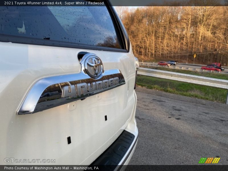 Super White / Redwood 2021 Toyota 4Runner Limited 4x4