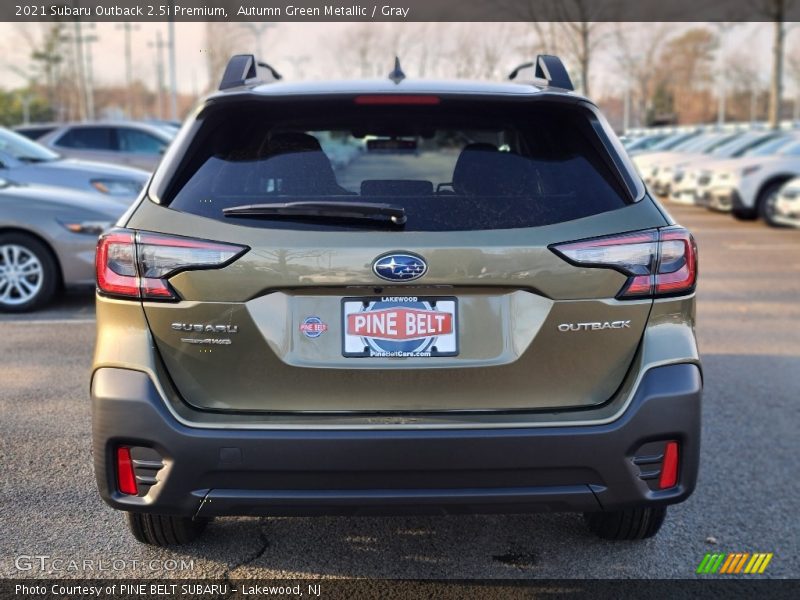 Autumn Green Metallic / Gray 2021 Subaru Outback 2.5i Premium