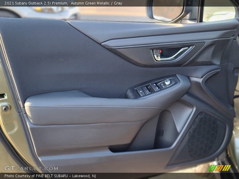 Autumn Green Metallic / Gray 2021 Subaru Outback 2.5i Premium