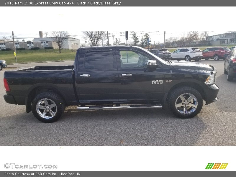 Black / Black/Diesel Gray 2013 Ram 1500 Express Crew Cab 4x4