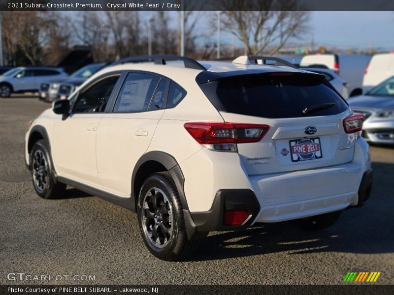 Crystal White Pearl / Gray 2021 Subaru Crosstrek Premium