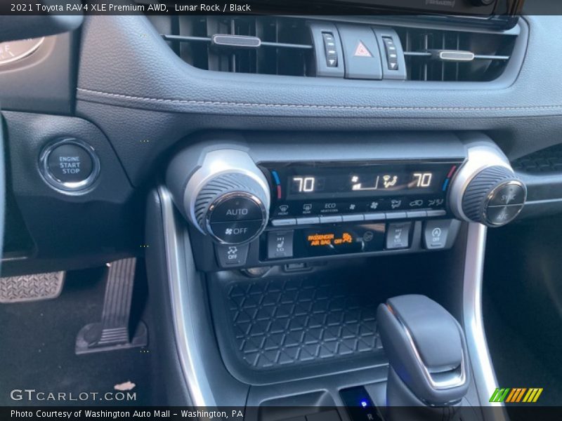 Lunar Rock / Black 2021 Toyota RAV4 XLE Premium AWD