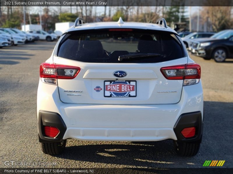 Crystal White Pearl / Gray 2021 Subaru Crosstrek Premium