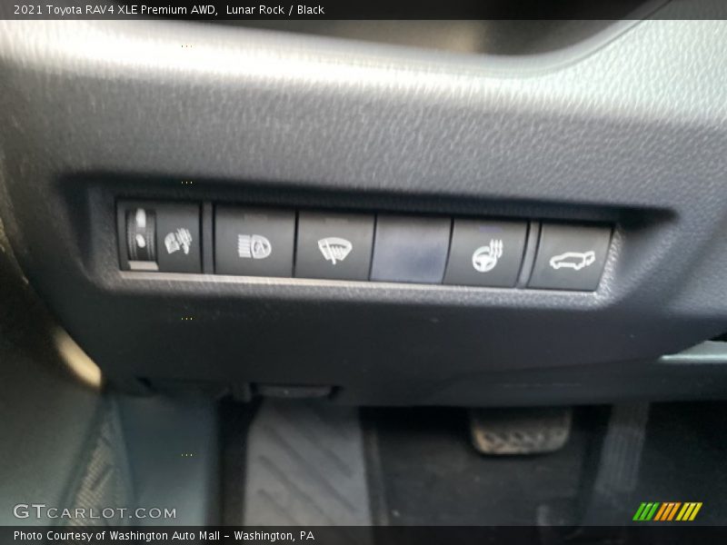 Lunar Rock / Black 2021 Toyota RAV4 XLE Premium AWD