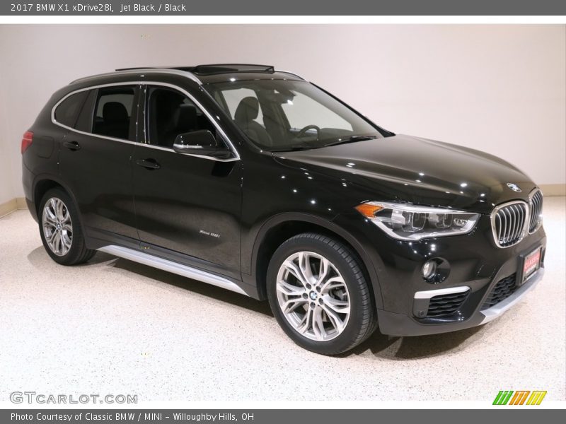Jet Black / Black 2017 BMW X1 xDrive28i