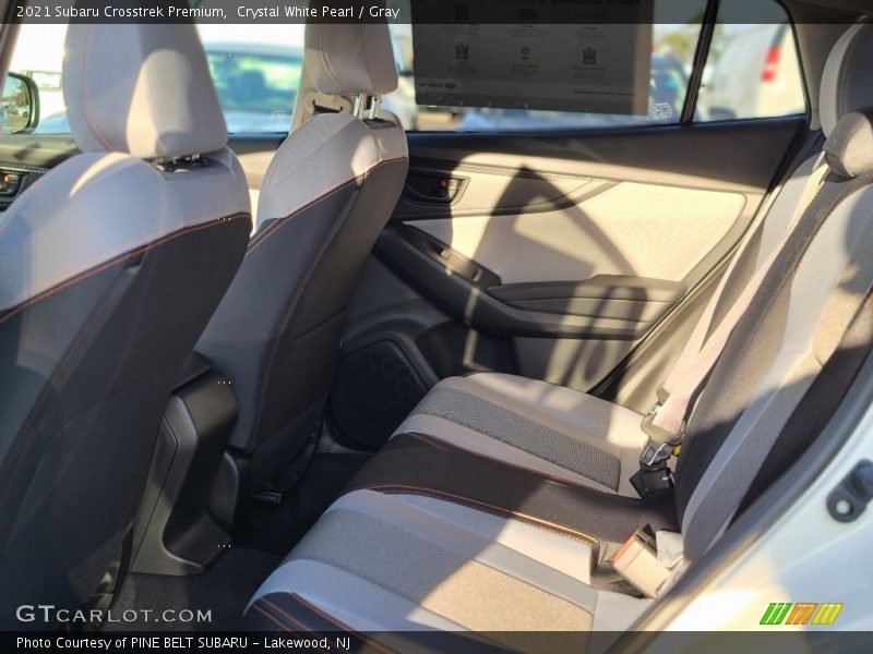 Crystal White Pearl / Gray 2021 Subaru Crosstrek Premium