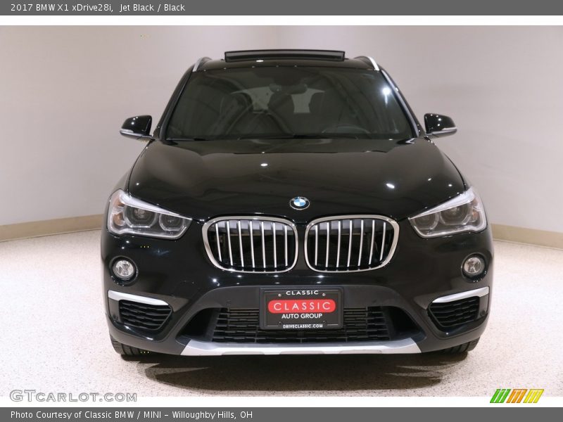 Jet Black / Black 2017 BMW X1 xDrive28i