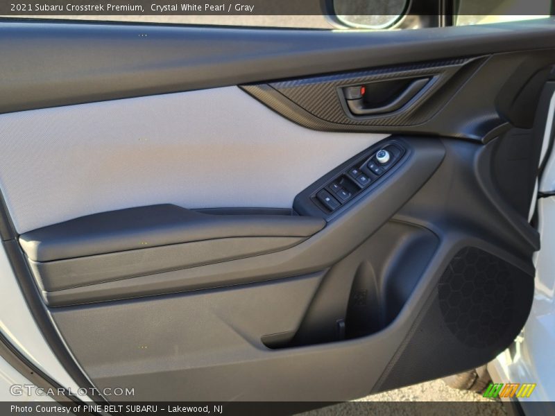 Crystal White Pearl / Gray 2021 Subaru Crosstrek Premium