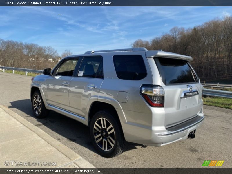 Classic Silver Metallic / Black 2021 Toyota 4Runner Limited 4x4