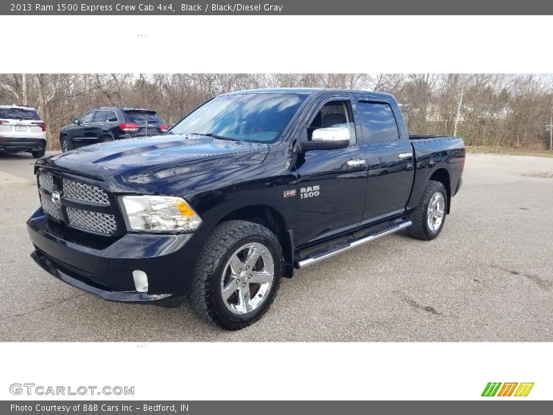 Black / Black/Diesel Gray 2013 Ram 1500 Express Crew Cab 4x4