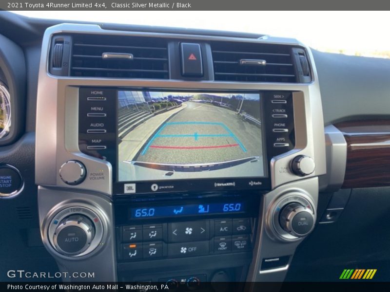 Controls of 2021 4Runner Limited 4x4