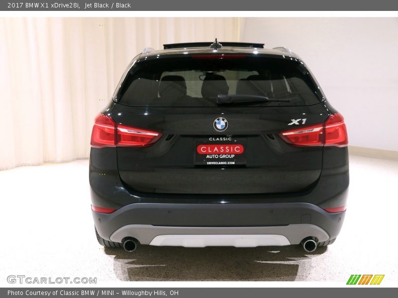 Jet Black / Black 2017 BMW X1 xDrive28i